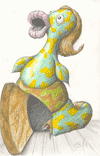 Colored Duck Sketch '06