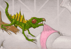 Inquisitive Dragon Sketch '08