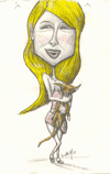 Paris & Tinkerbell '07 Sketch