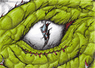 Pen n Ink Dragon Eye