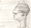 Character on R Train Sketch '07
